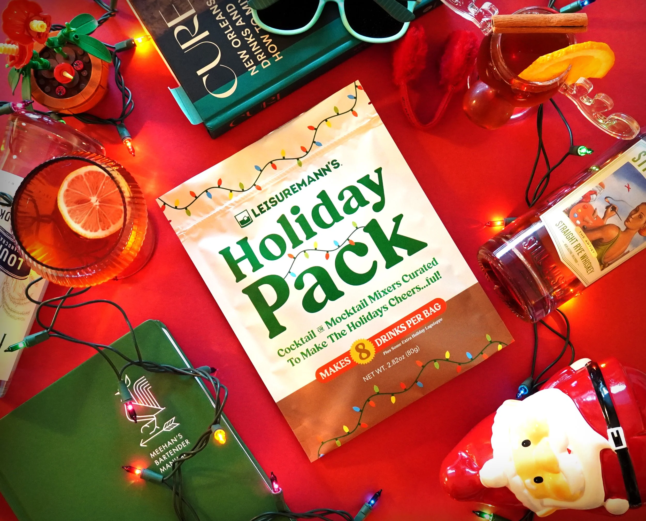 Leisuremann's Cocktail Mixes - The Perfect Holiday Pack! Spread